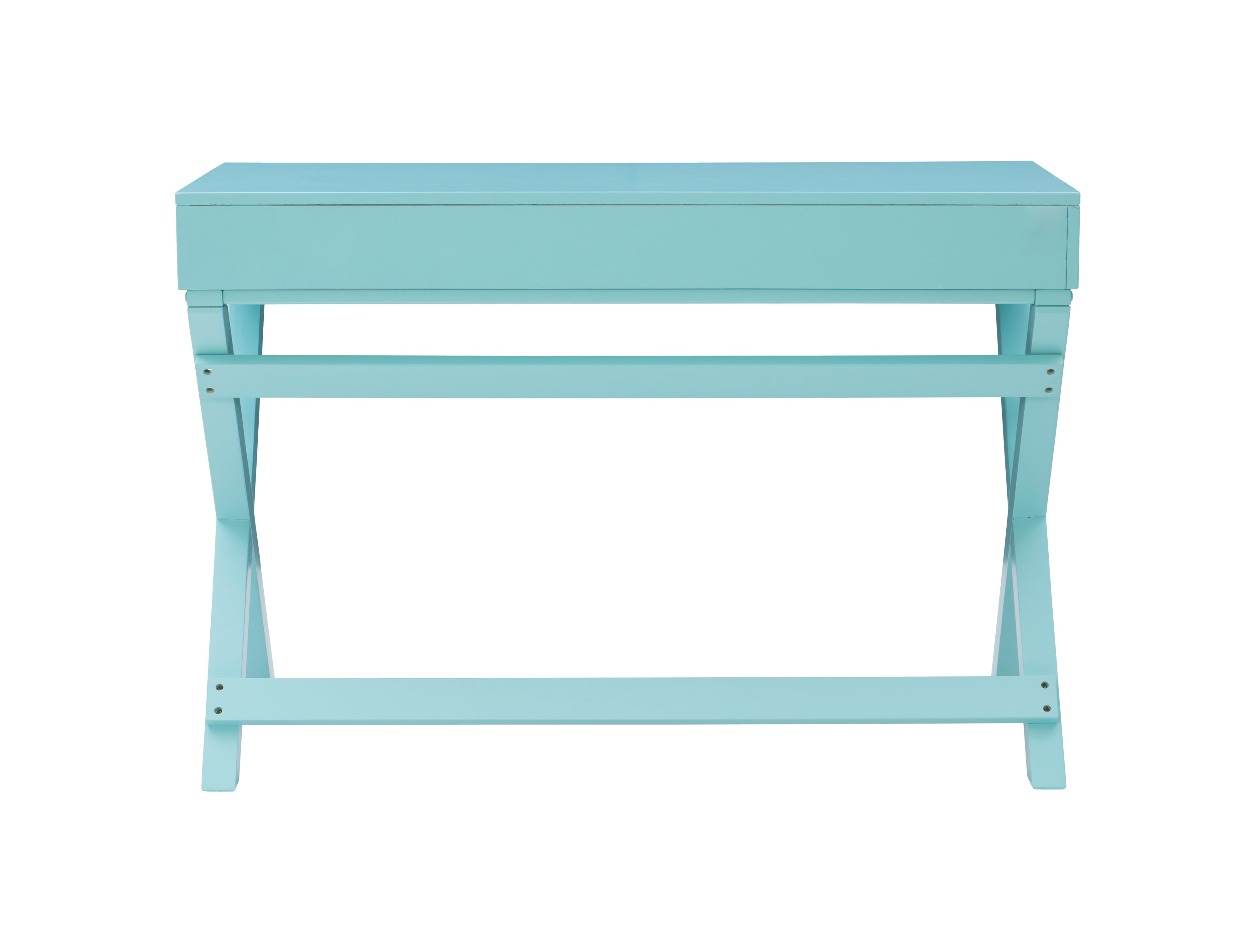 Blue 2-Drawer Writing Desk