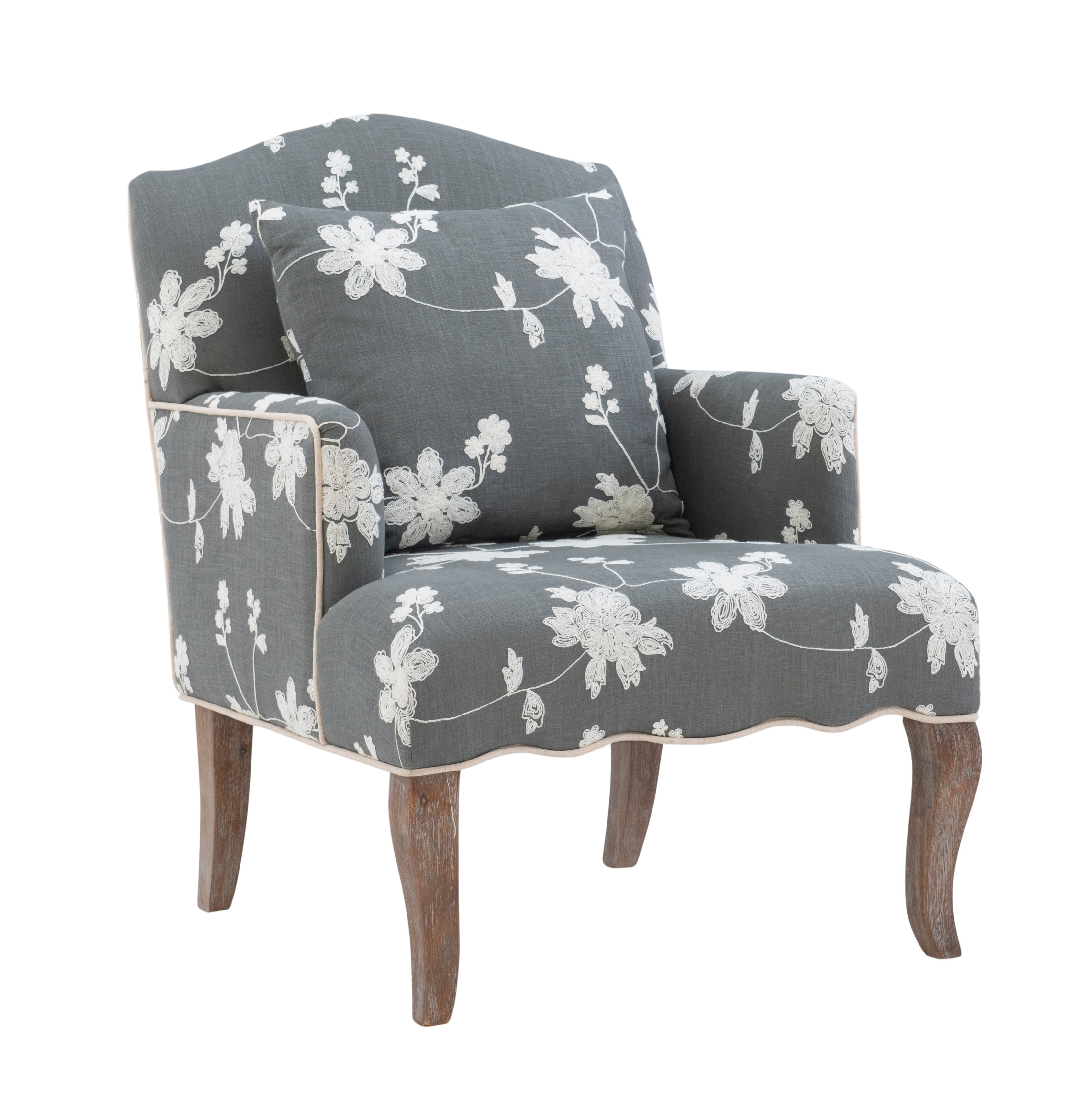 Floral Arm Chair