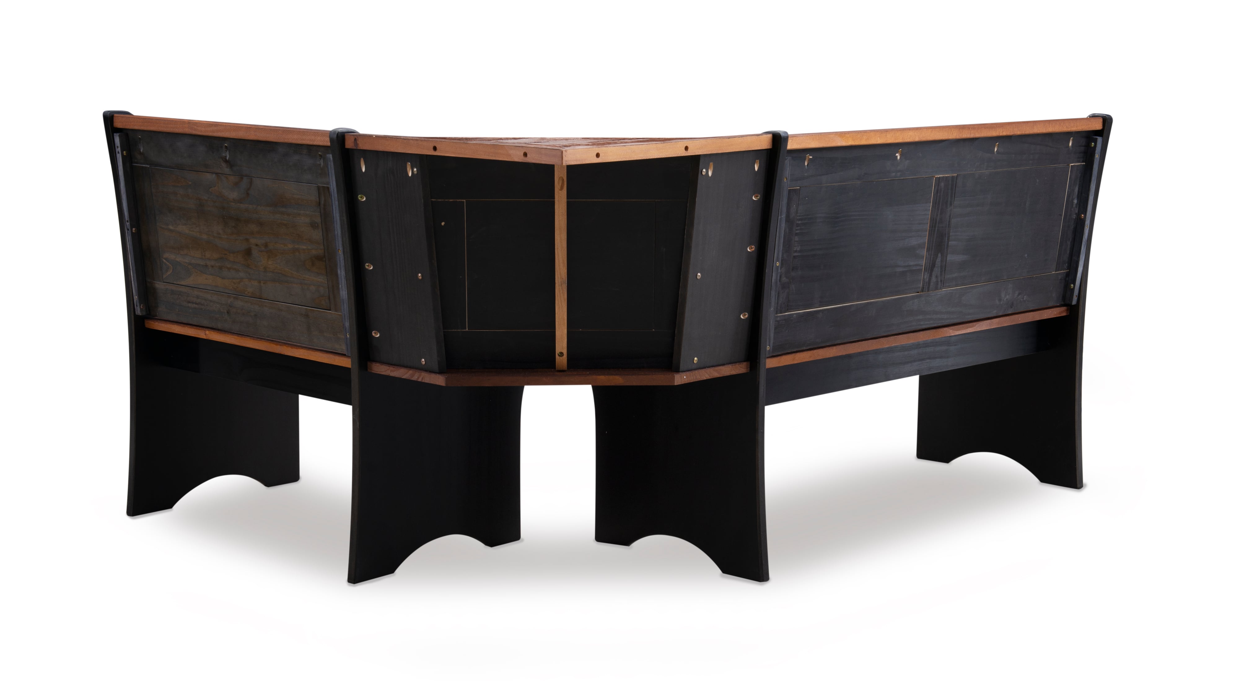 Coastal Nook Black/Walnut