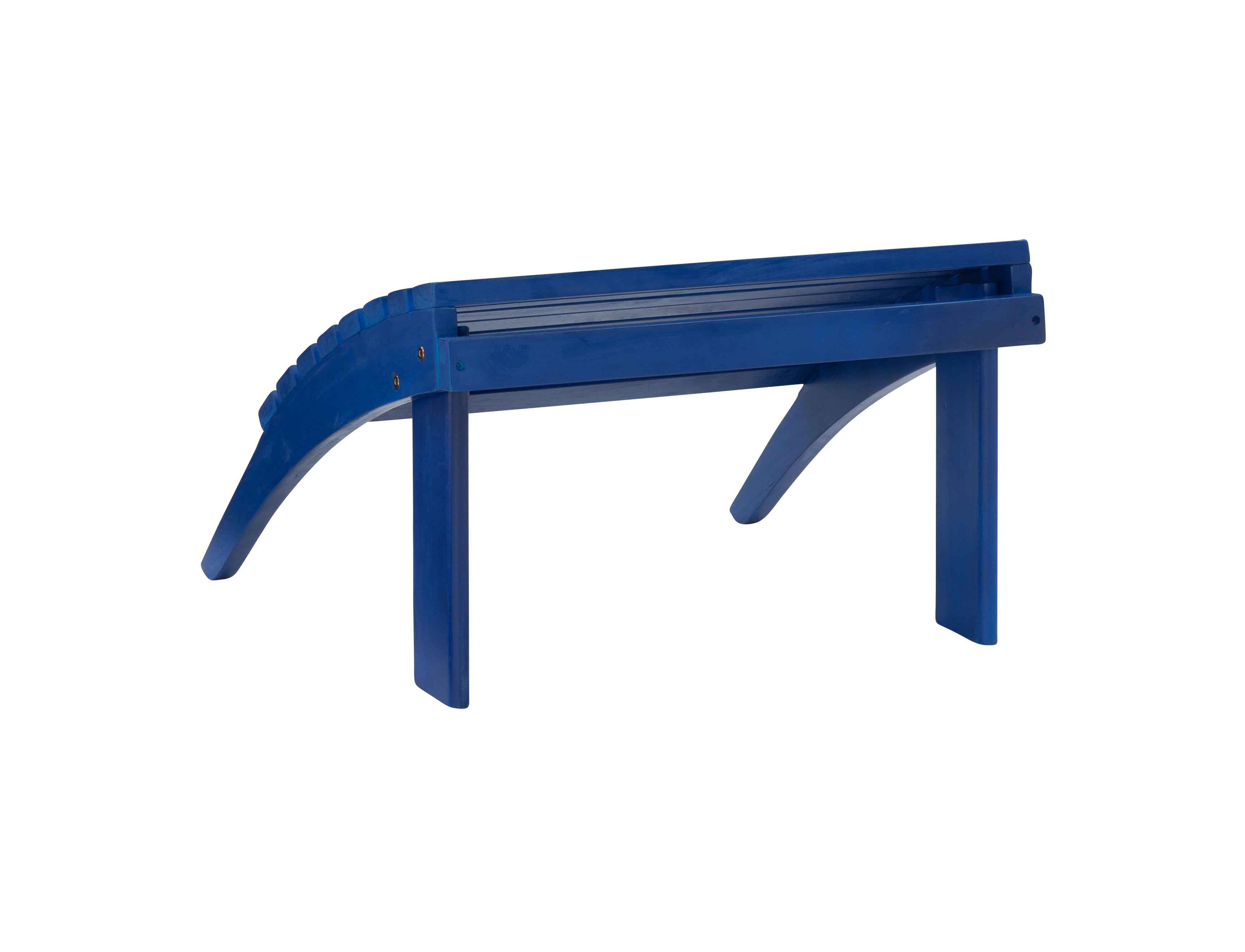 Adirondack Ottoman Blue