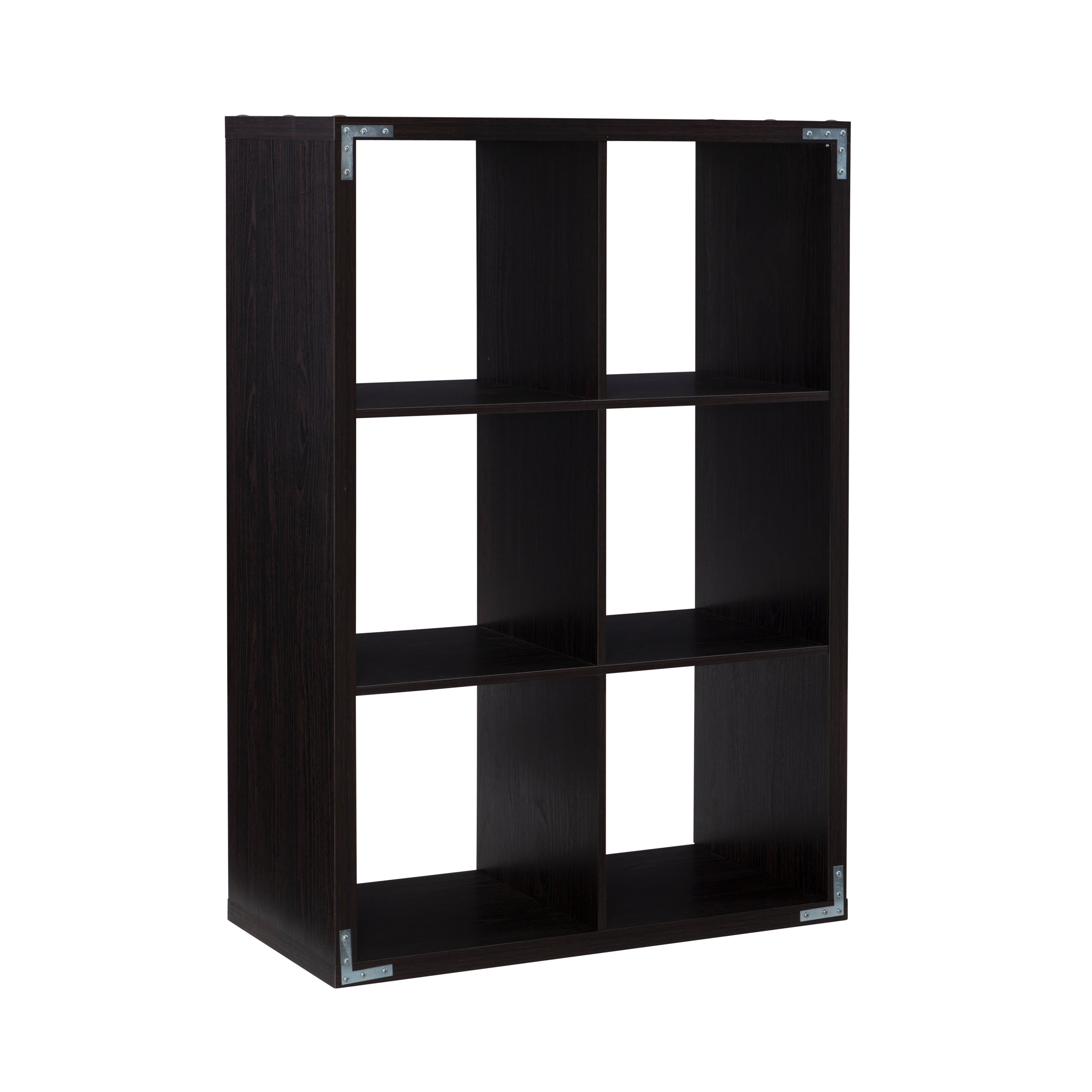Espresso Storage Cabinet with Shelving