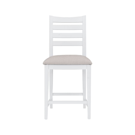 Felicia Counter Stool White