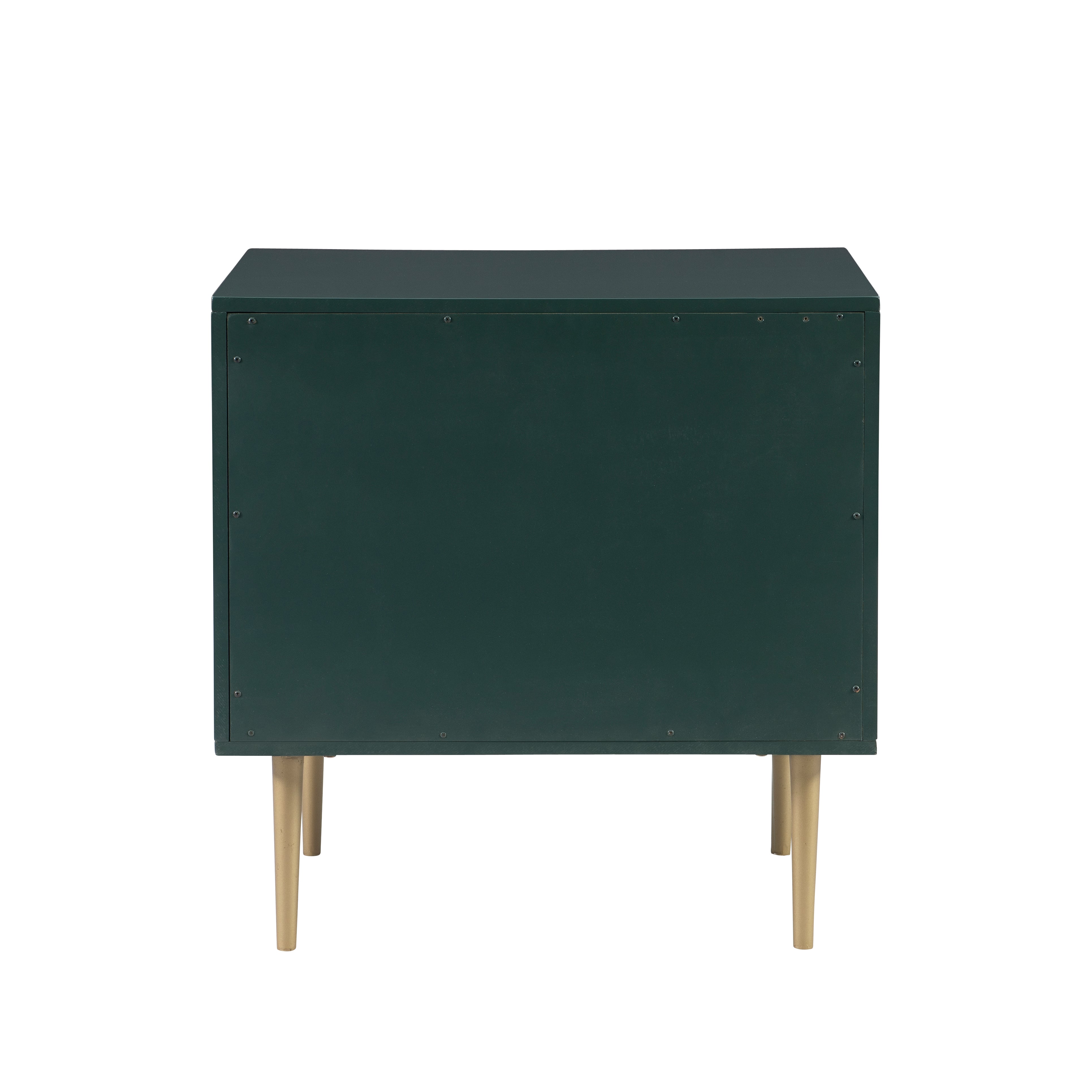 Gwyneth Glam Dark Grn 2 Drwr Night Stand
