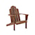 Linon Adirondack Casual Adirondack Chair - Acorn
