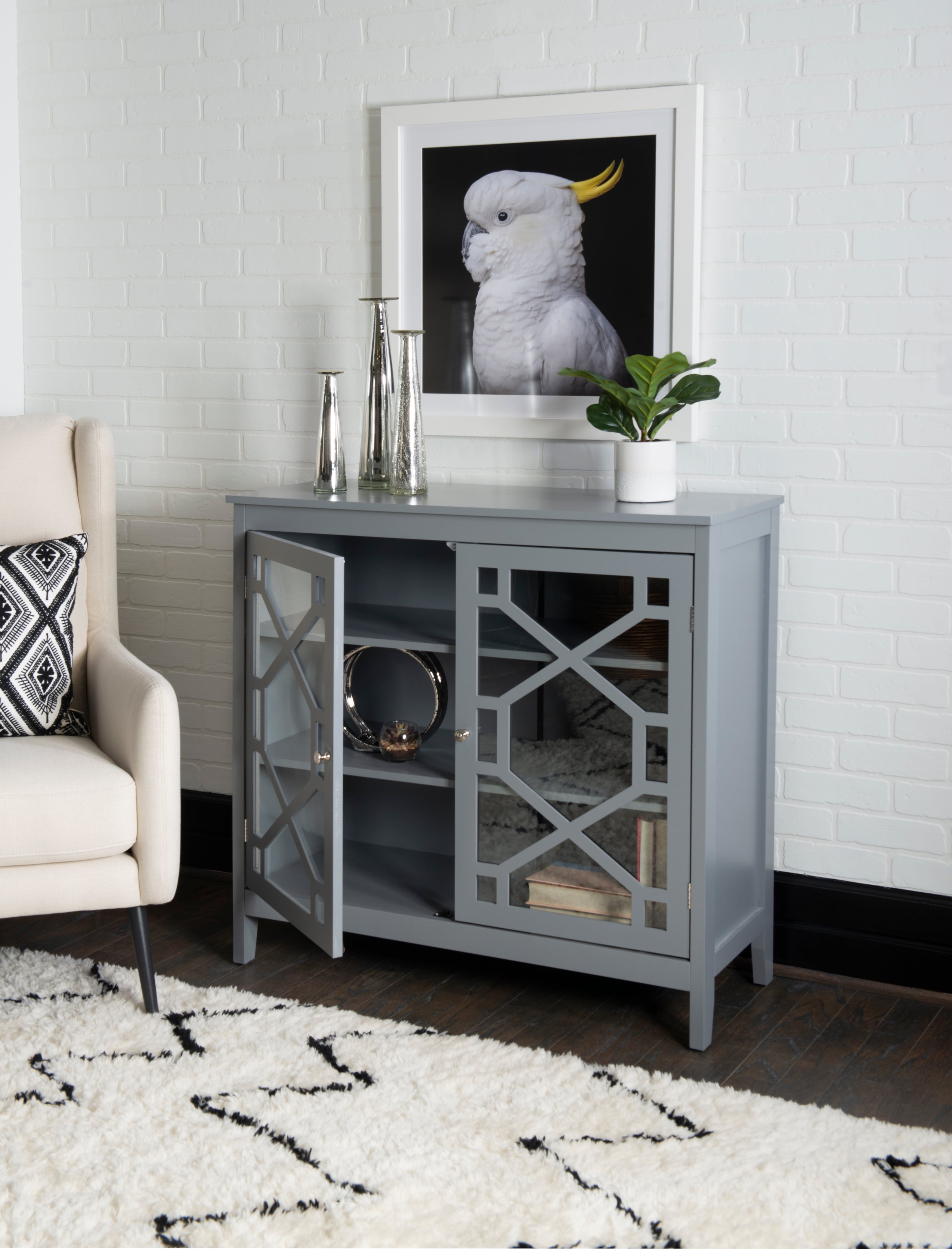 Linon Fetti Small Cabinet