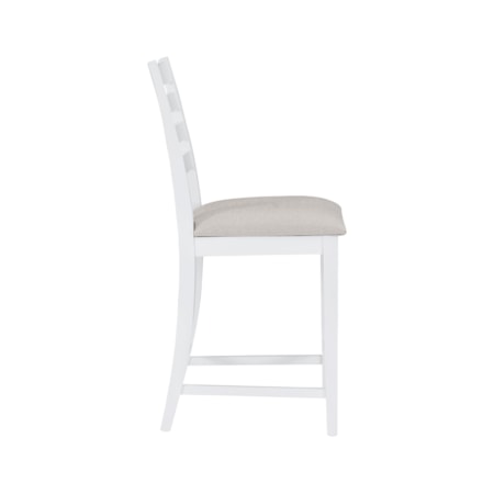 Felicia Counter Stool White