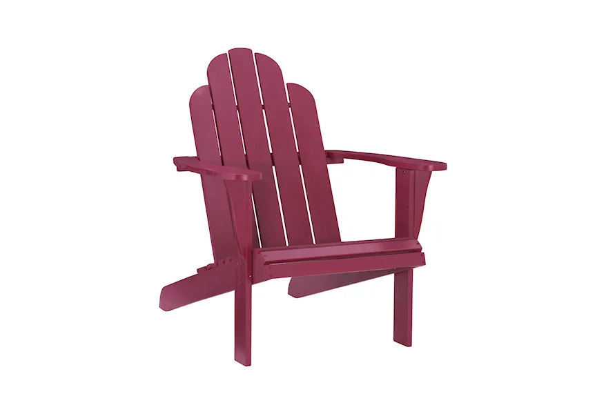 Adirondack Adirondack Chair Red by Linon at Lynn's Furniture & Mattress