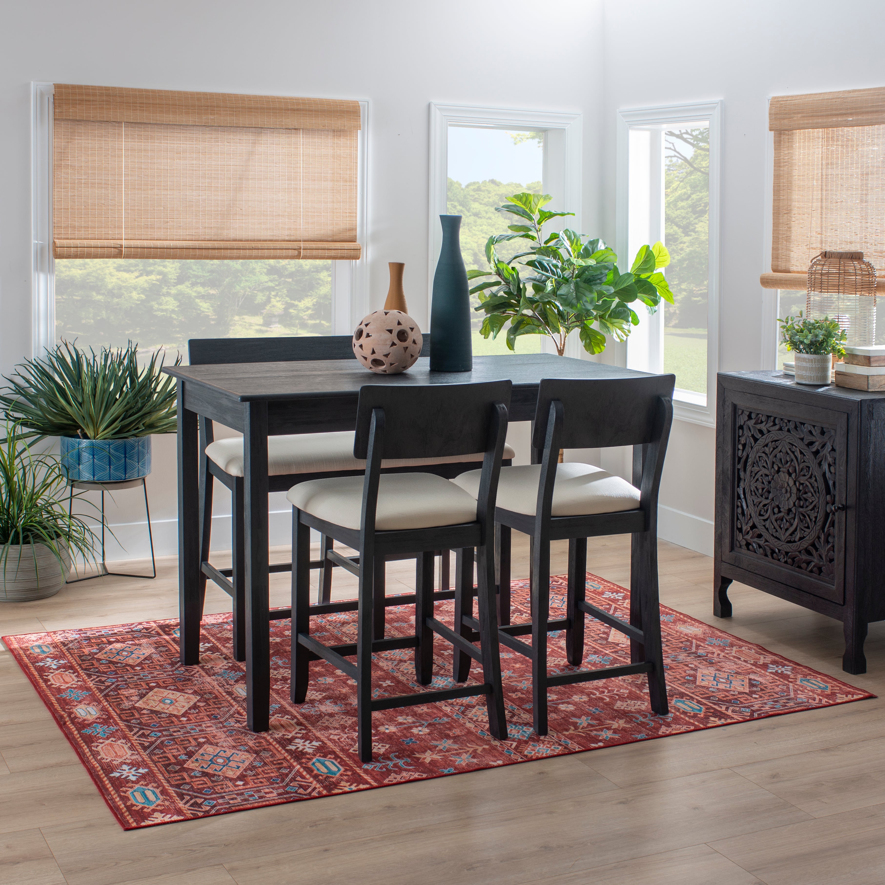 4-Piece Tavern Counter Height Dining Set