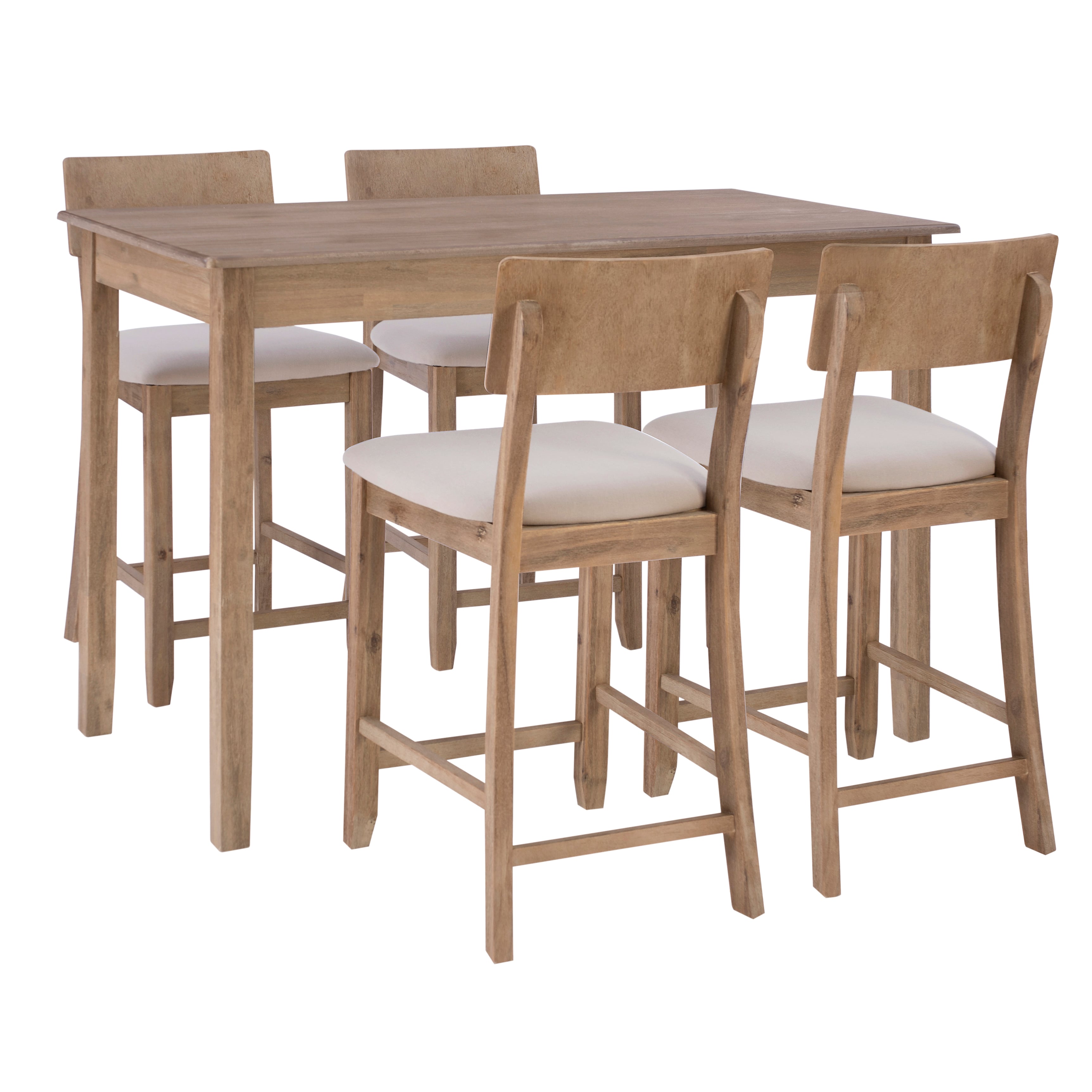 5-Piece Tavern Counter Height Dining Set