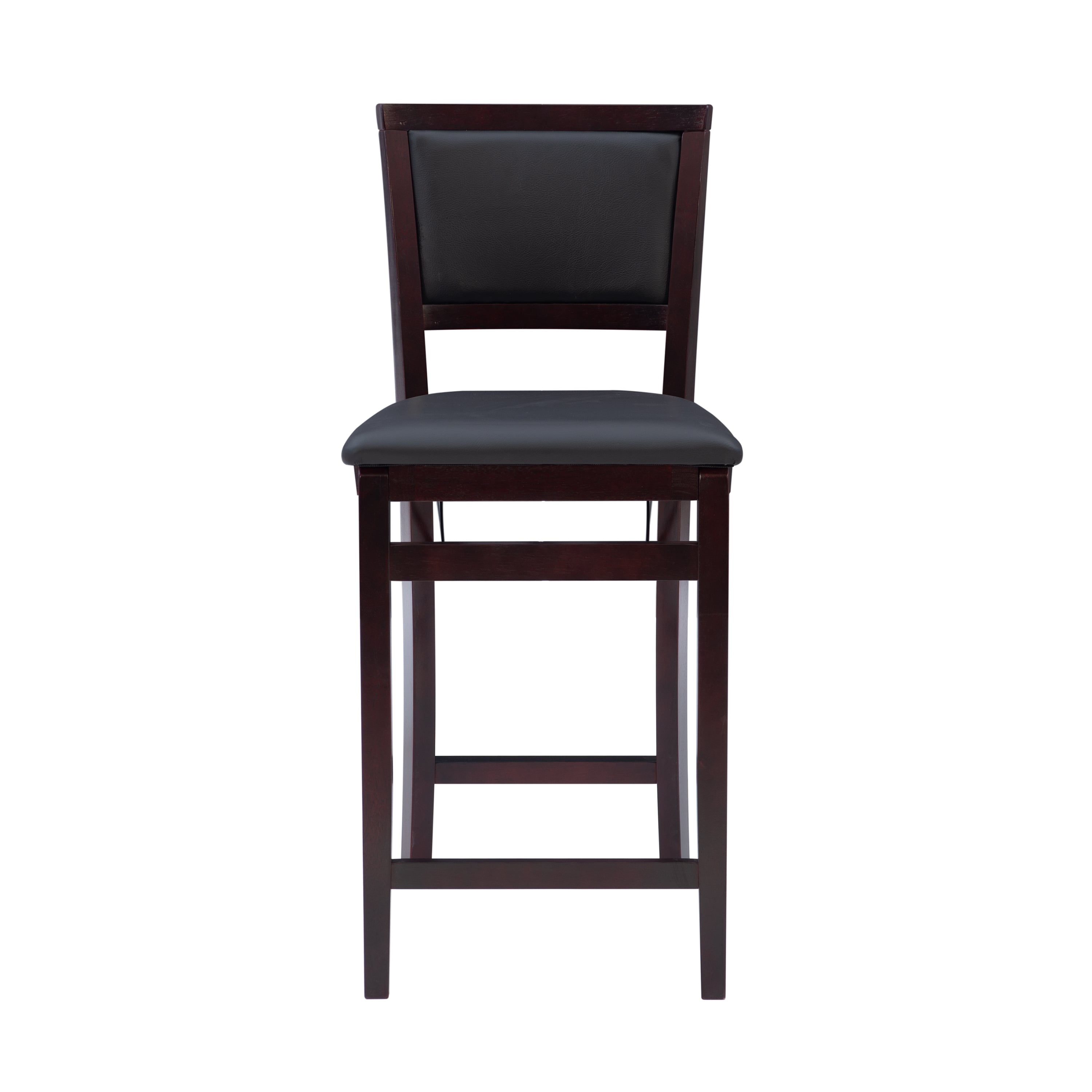 Linon Triena Pad-Back Folding Counter Stool