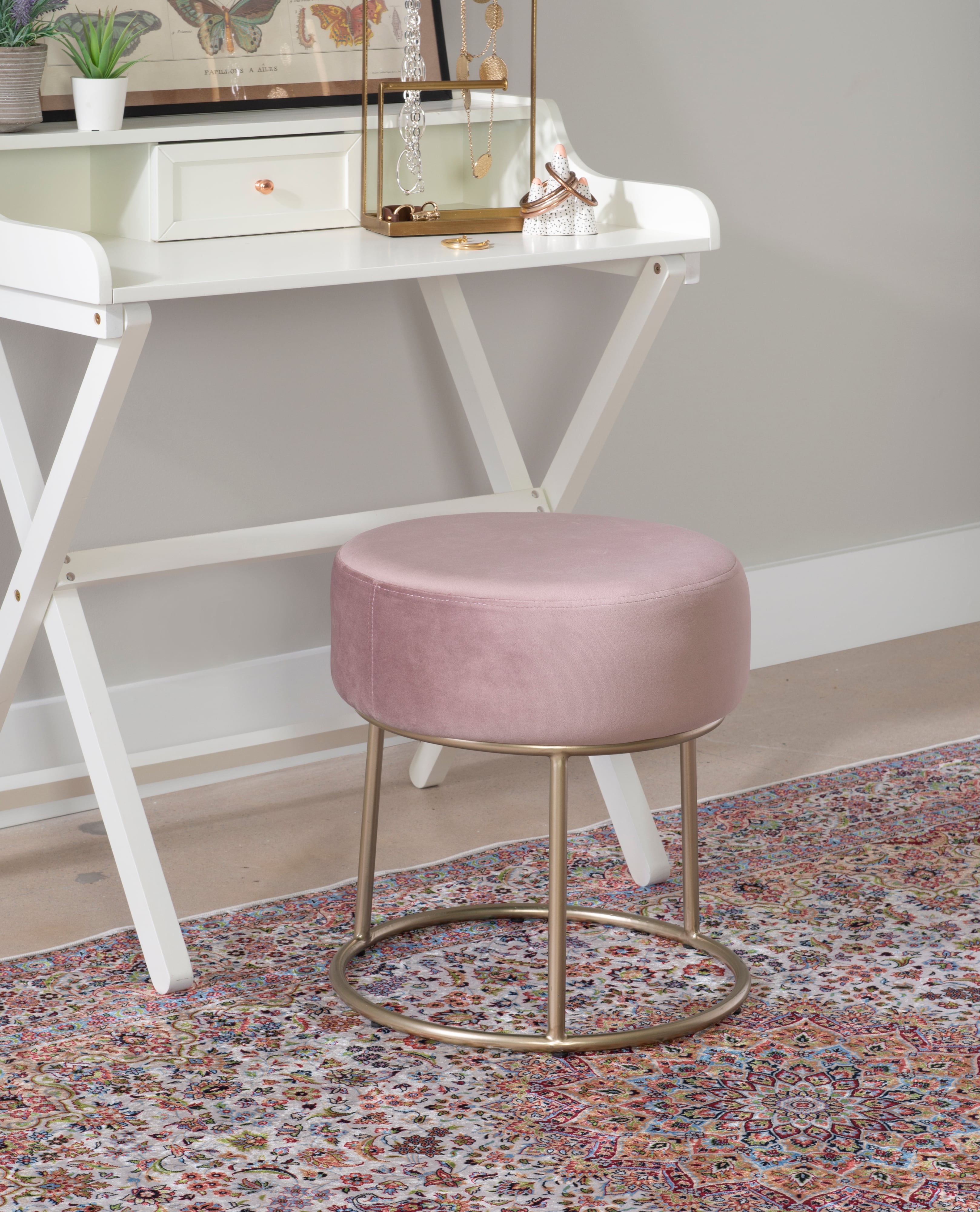 Accent Vanity Stool