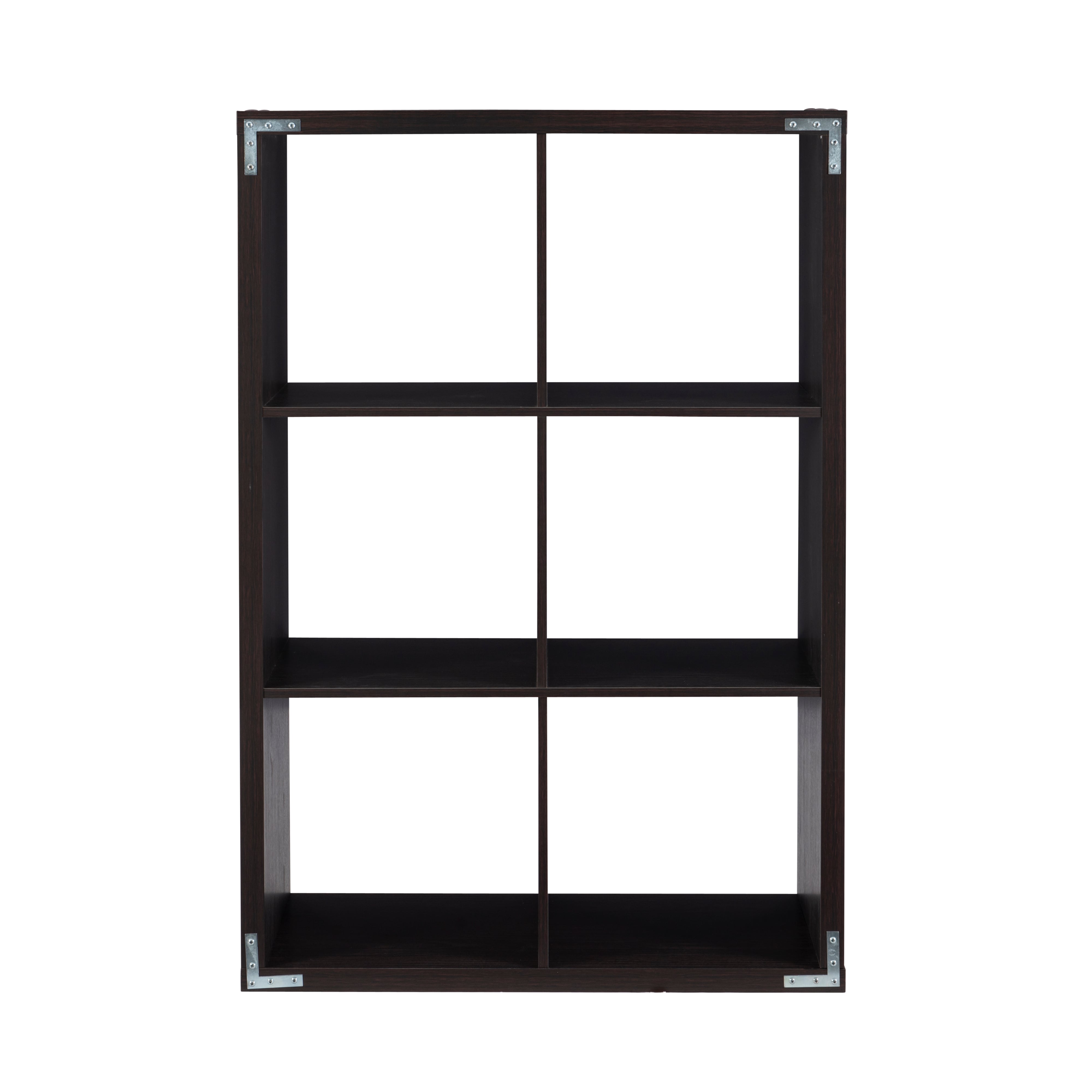 Espresso Storage Cabinet with Shelving