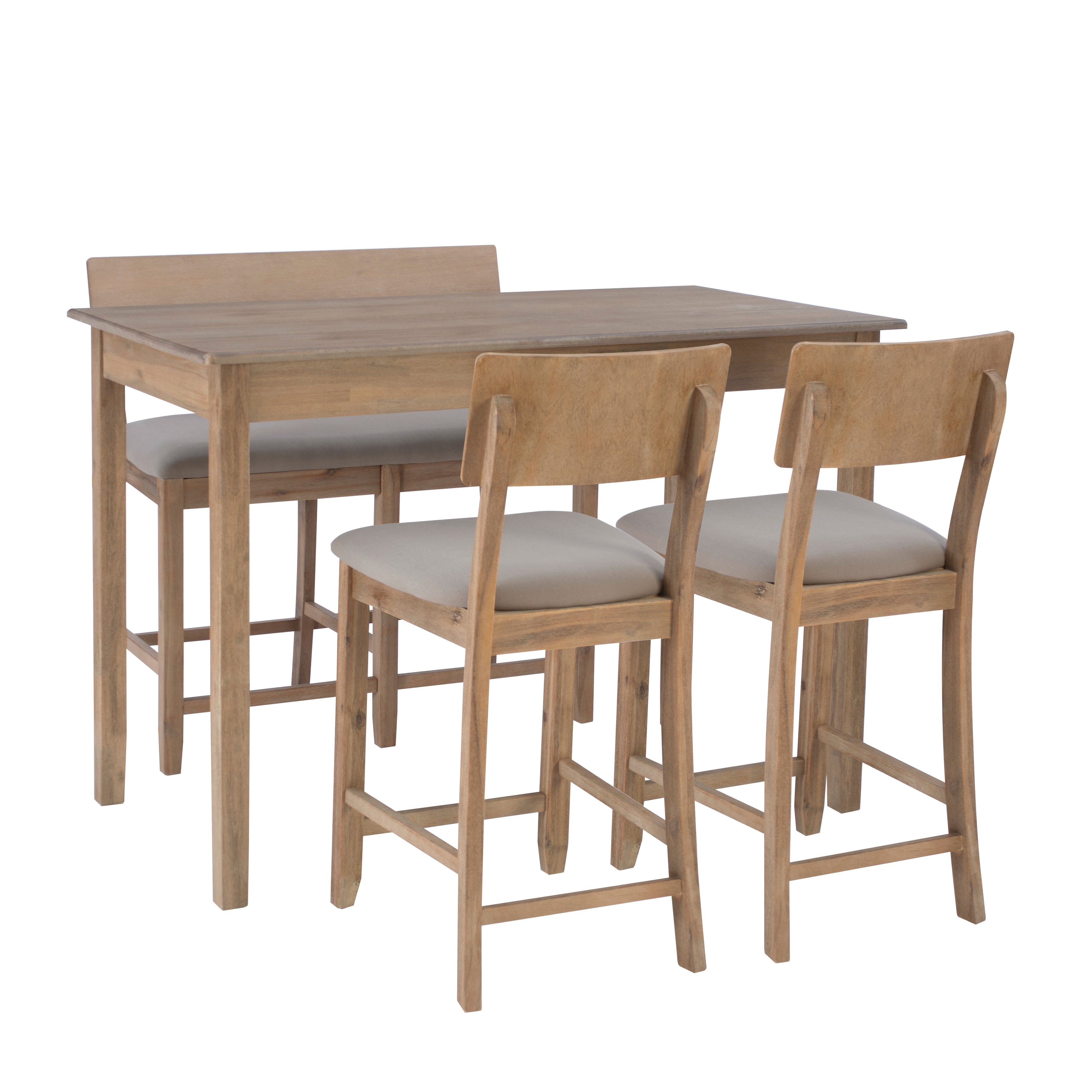 4-Piece Tavern Counter Height Dining Set