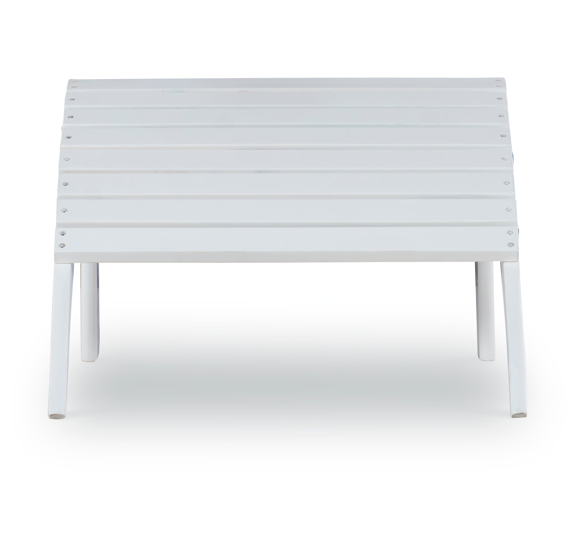 Adirondack Ottoman White