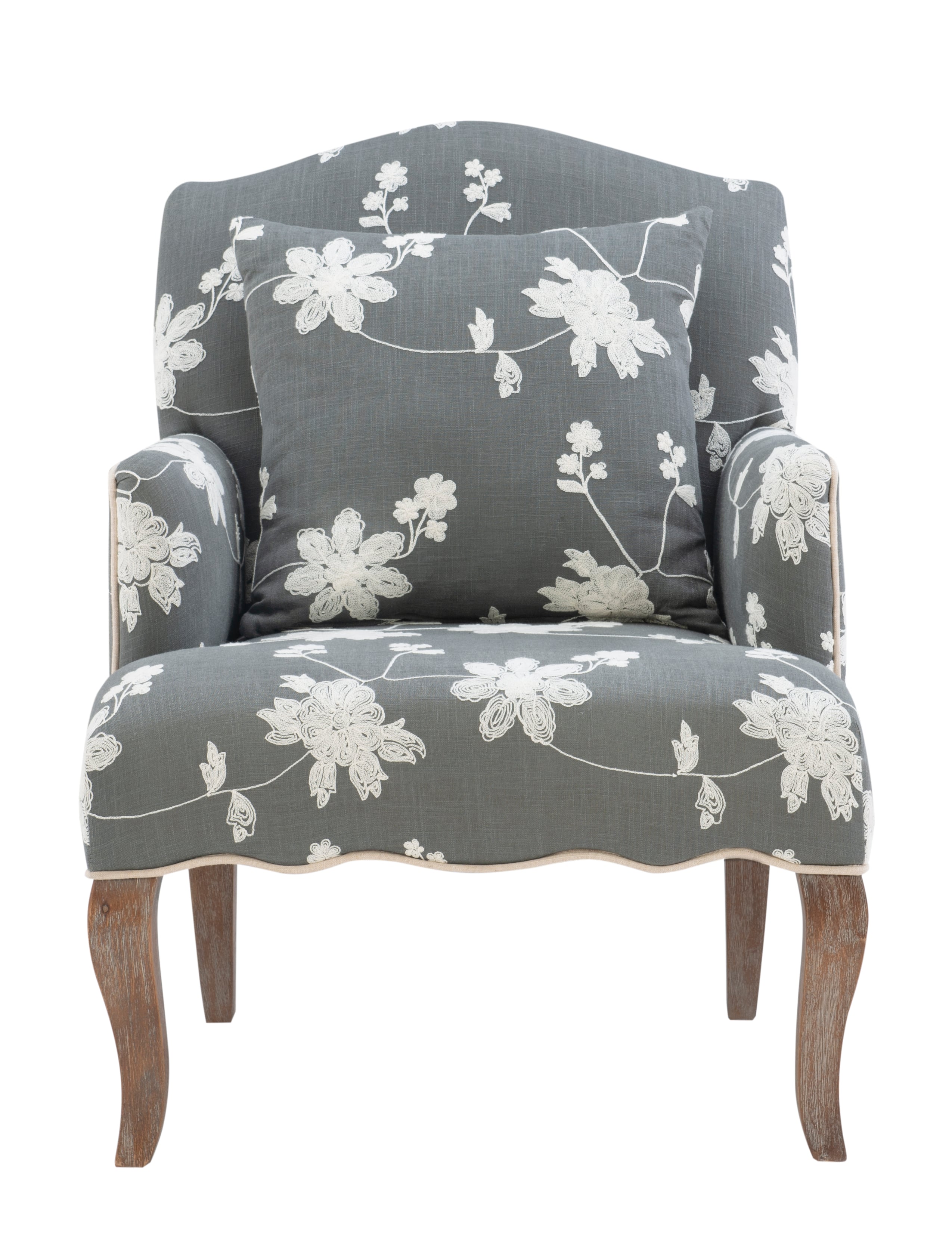Floral Arm Chair