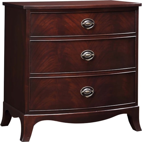 Whitehall 3-Drawer Nightstand