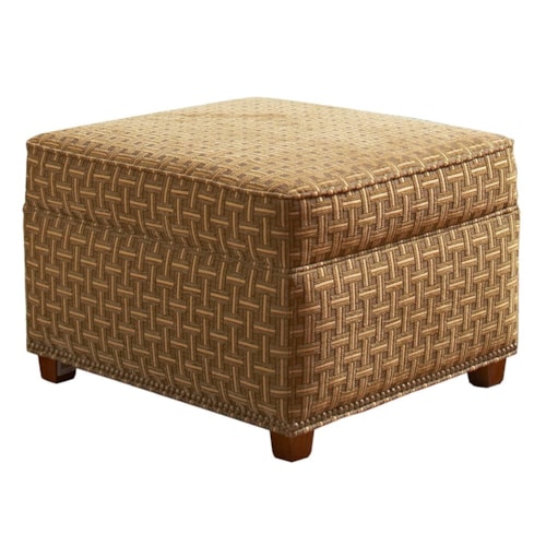 Blowing Rock Ottoman - Fabric