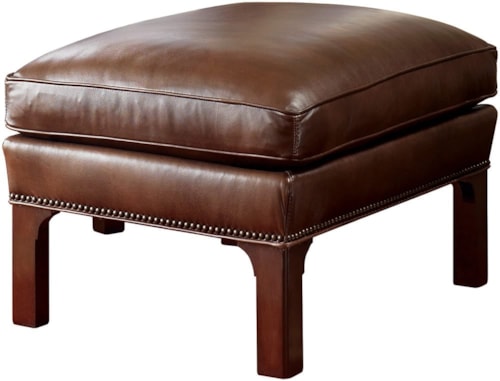 Pinehurst Ottoman - Leather