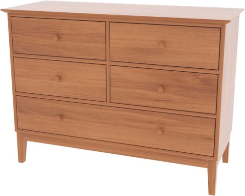 Gable Road Five-Drawer Dresser