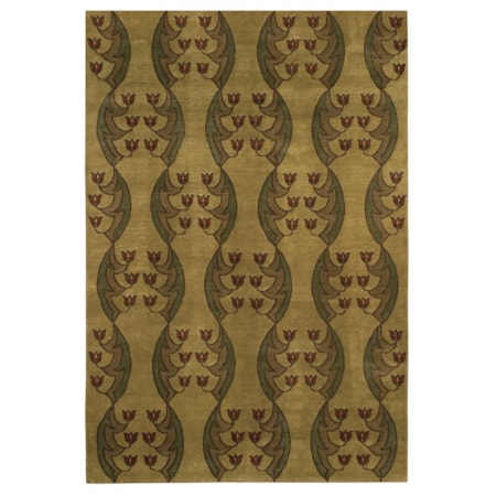 2' 9" x 10' Runner Light Tulip Fest Rug