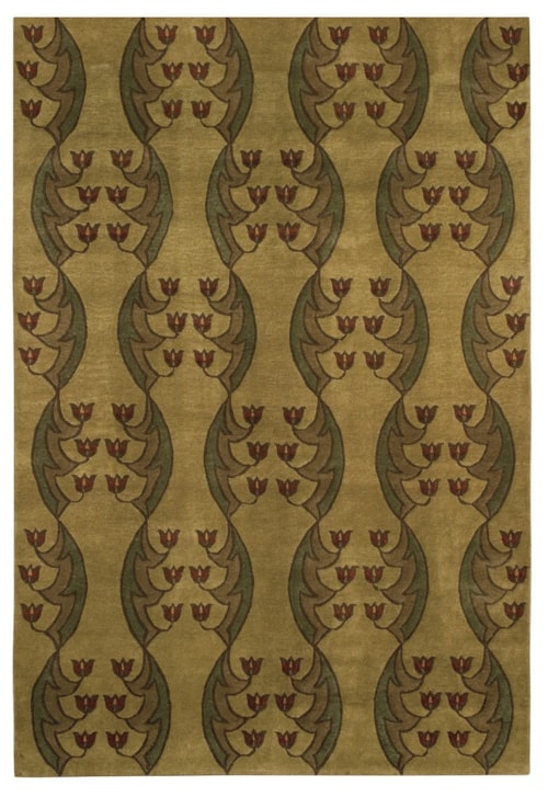 2' 9" x 10' Runner Light Tulip Fest Rug