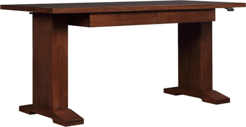 Hi-Lo Standing Desk, No Inlay
