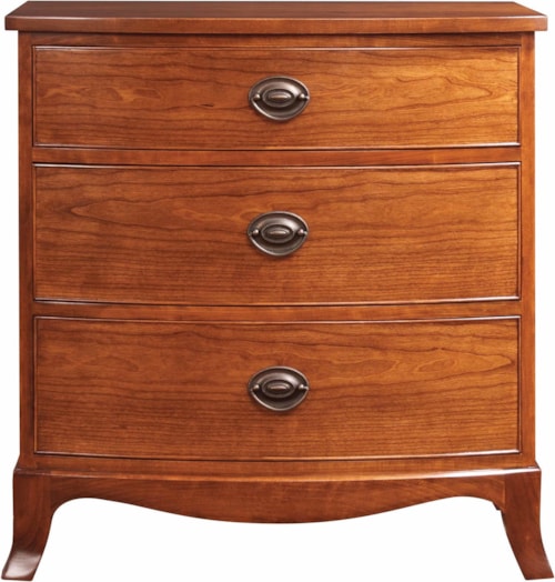 Whitehall 3-Drawer Nightstand