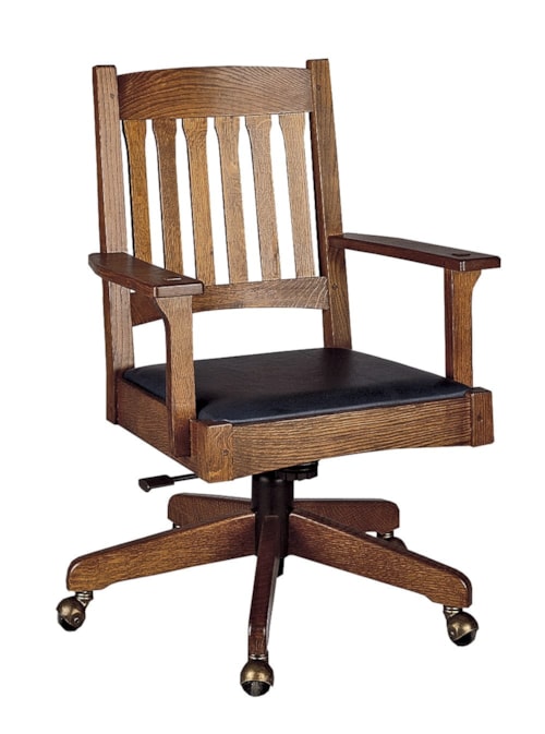 Mission Swivel Tilt Desk Chair with Adjustable Height