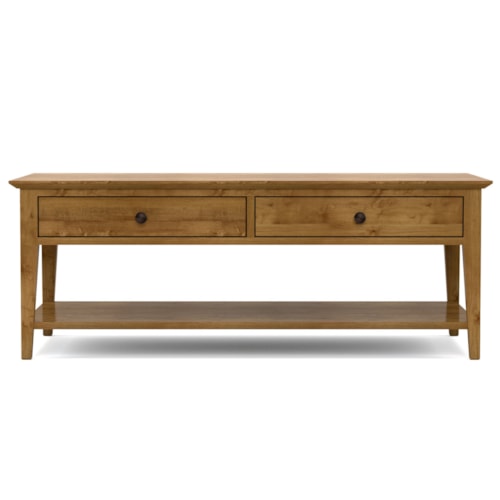 Gable Road Rectangular 2-Drawer Coffee Table