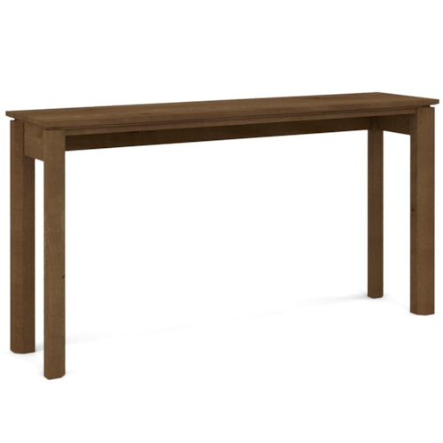 Rustic Oak 72" Gathering Island