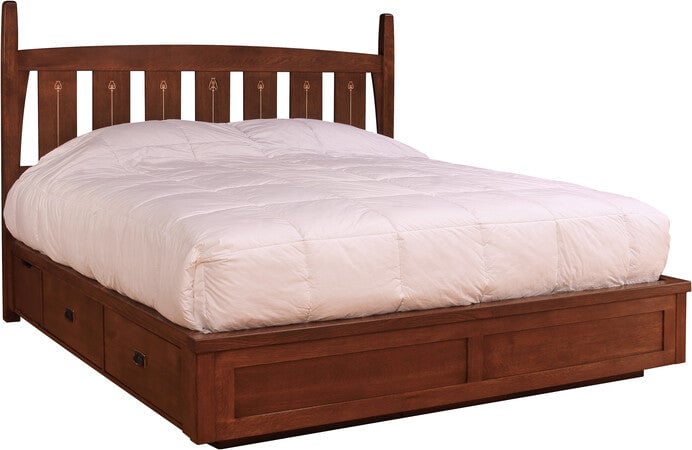Harvey Ellis Bed Headboard With Storage