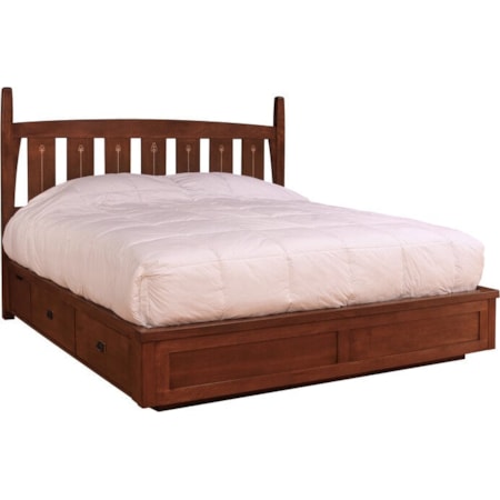 Harvey Ellis Bed Headboard With Storage