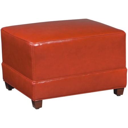 Odessa Ottoman - Leather