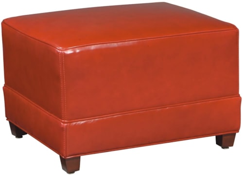 Odessa Ottoman - Leather