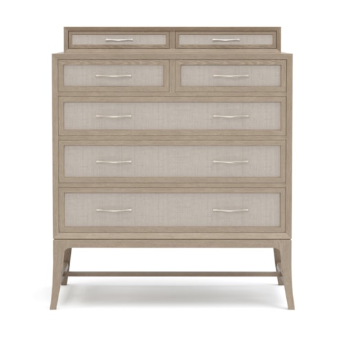Maidstone Tall 7-Drawer Bedroom Chest with Jewelry Tray