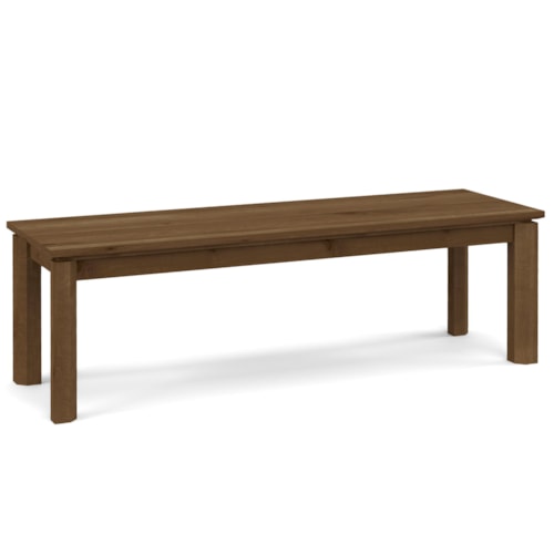 Rustic Oak Dining Bench