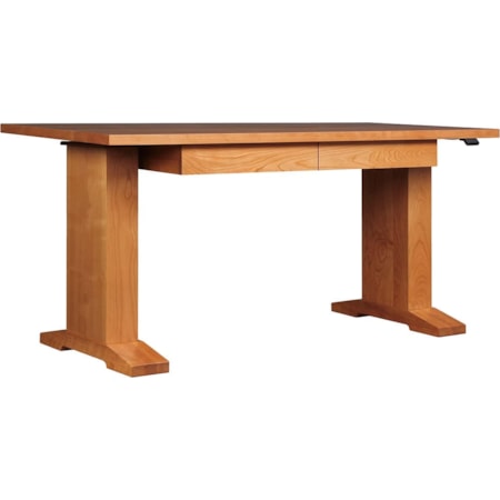 Hi-Lo Standing Desk, No Inlay