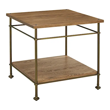 St. Lawrence Metal End Table