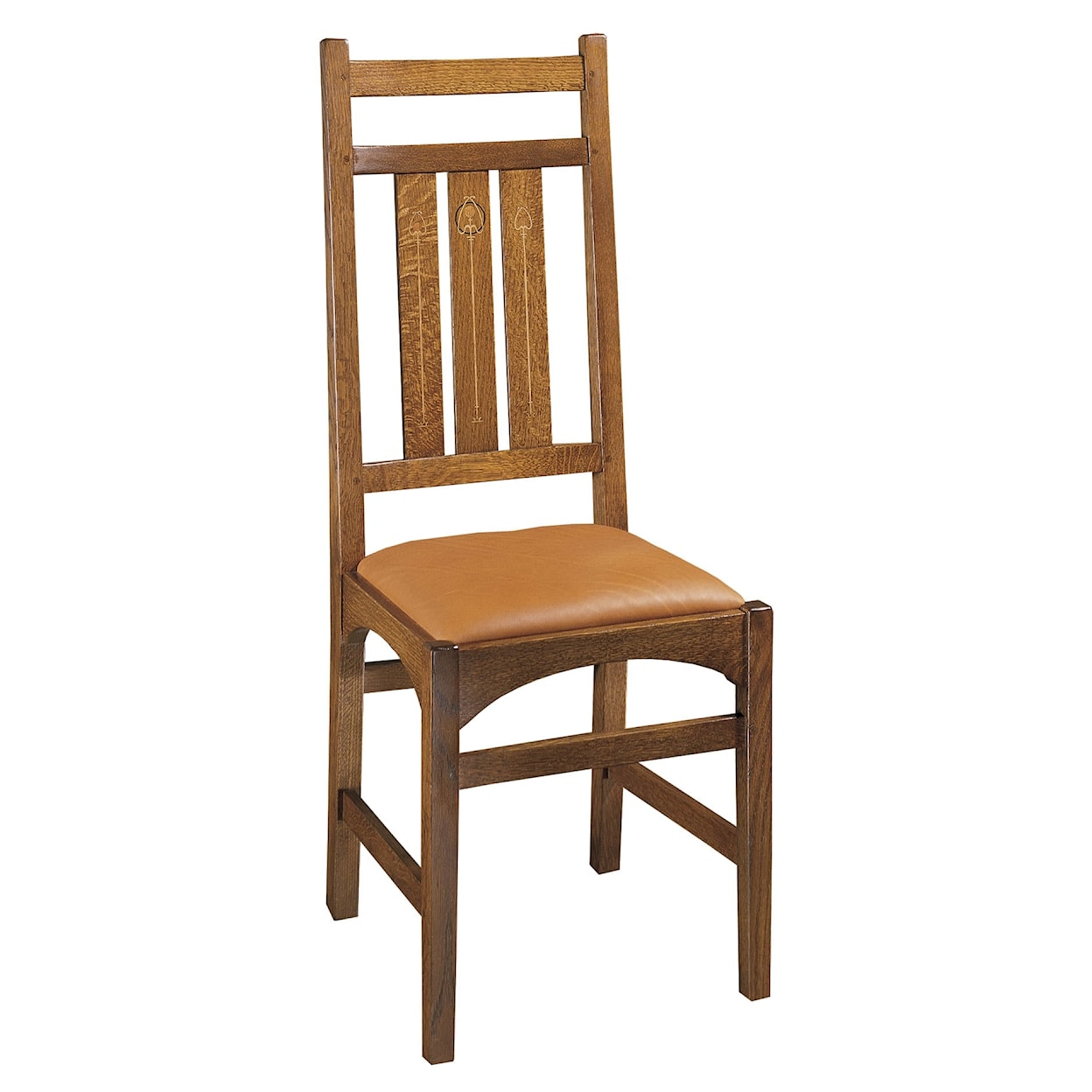 Stickley Harvey Ellis Side Chair, with Inlay