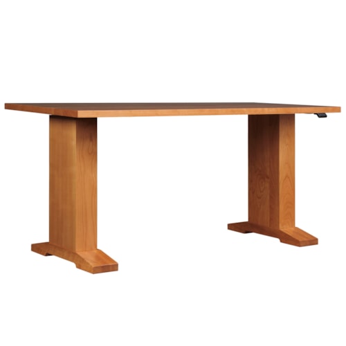 Harvey Ellis Hi-Lo Work Table, No Inlay