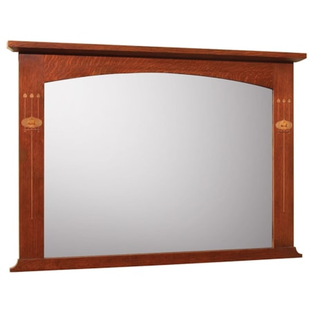 Harvey Ellis Mirror with Inlay