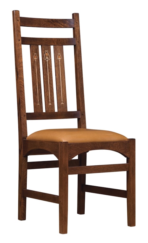 Harvey Ellis Side Chair, with Inlay