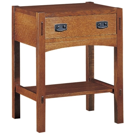 One-Drawer Nightstand