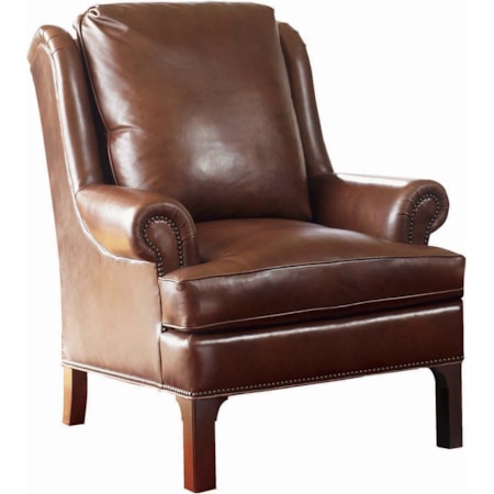 Pinehurst Wing Chair - Leather