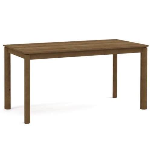 Rustic Oak 72" Counter-Height Dining Table