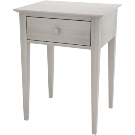 Gable Road One-Drawer Nightstand