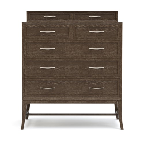 Maidstone Tall 7-Drawer Bedroom Chest with Jewelry Tray