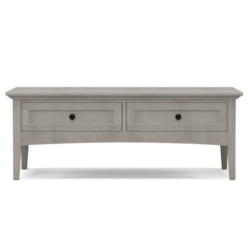 Revere Rectangular 2-Drawer Coffee Table
