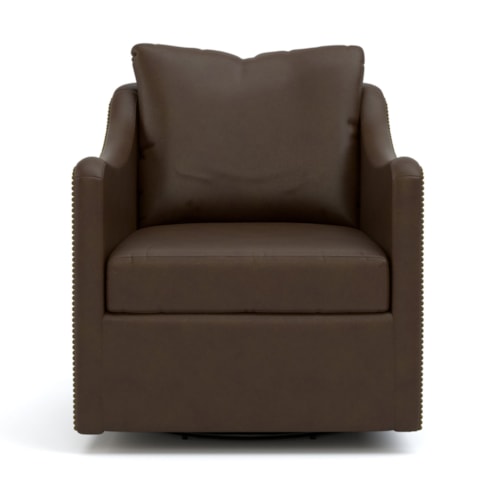 Maidstone Swivel Chair - Leather