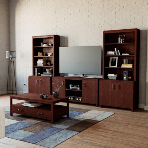 Dwyer 2-Door Hutch with Shelves